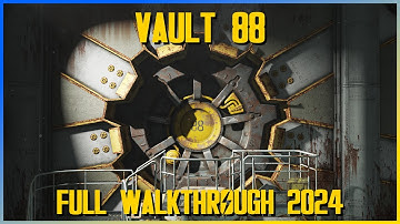 Fallout 4 Vault 88 Full Gameplay Walkthrough (2024)