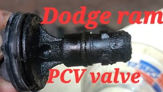 How to remove & replace PCV valve for Dodge Ram 5.7 hemi 1500 3rd gen.