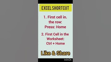 Shortcut Keys in Excel ! #short #shorts #shortsfeed #viral #exceltips #excel #msexcel #exceltutorial