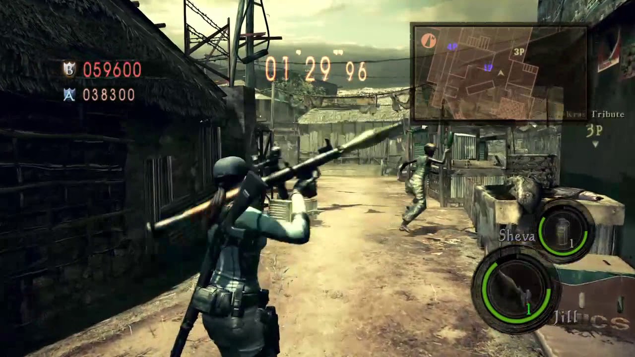 Resident Evil 5 Team Survivors w/KrastTribute vs DeMoNx13/ZirgouFlex_