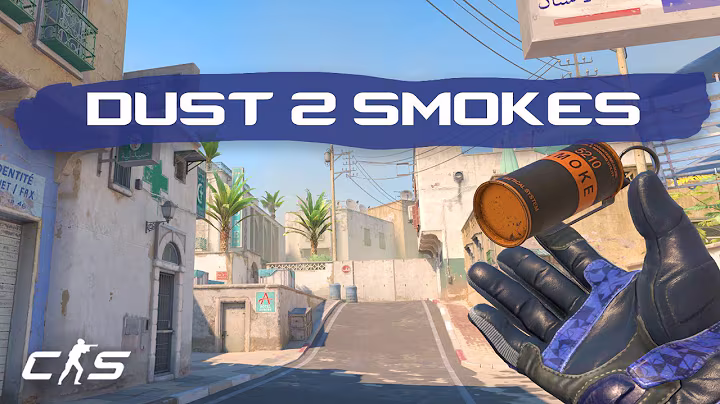 CS2 Dust 2 - EVERY T-Side Smoke in 3 MINUTES!