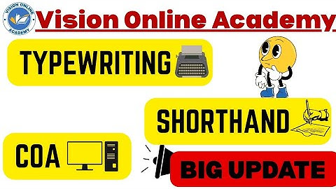 Typewriting, Shorthand & COA BIG UPDATE | Latest New Syllabus 2025 Explained
