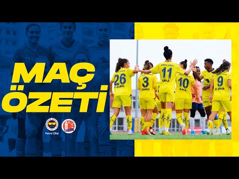 MAÇ ÖZETİ: Fenerbahçe Petrol Ofisi 4-0 Bitexen 1207 Antalyaspor | Turkcell Kadın Futbol Süper Ligi