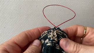 Ladder Back Jacquard in stranded magic loop knitting. #4