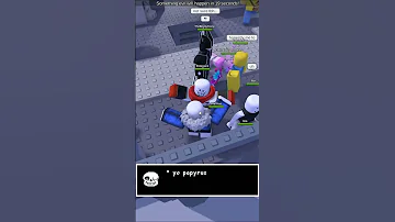 Sans Plays Something Evil Will Happen Roblox Robloxfunny Forsaken Undertale 