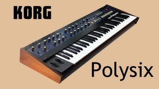 KORG POLYSIX Analog Synthesizer 1981 | NEW PATCHES | HD DEMO