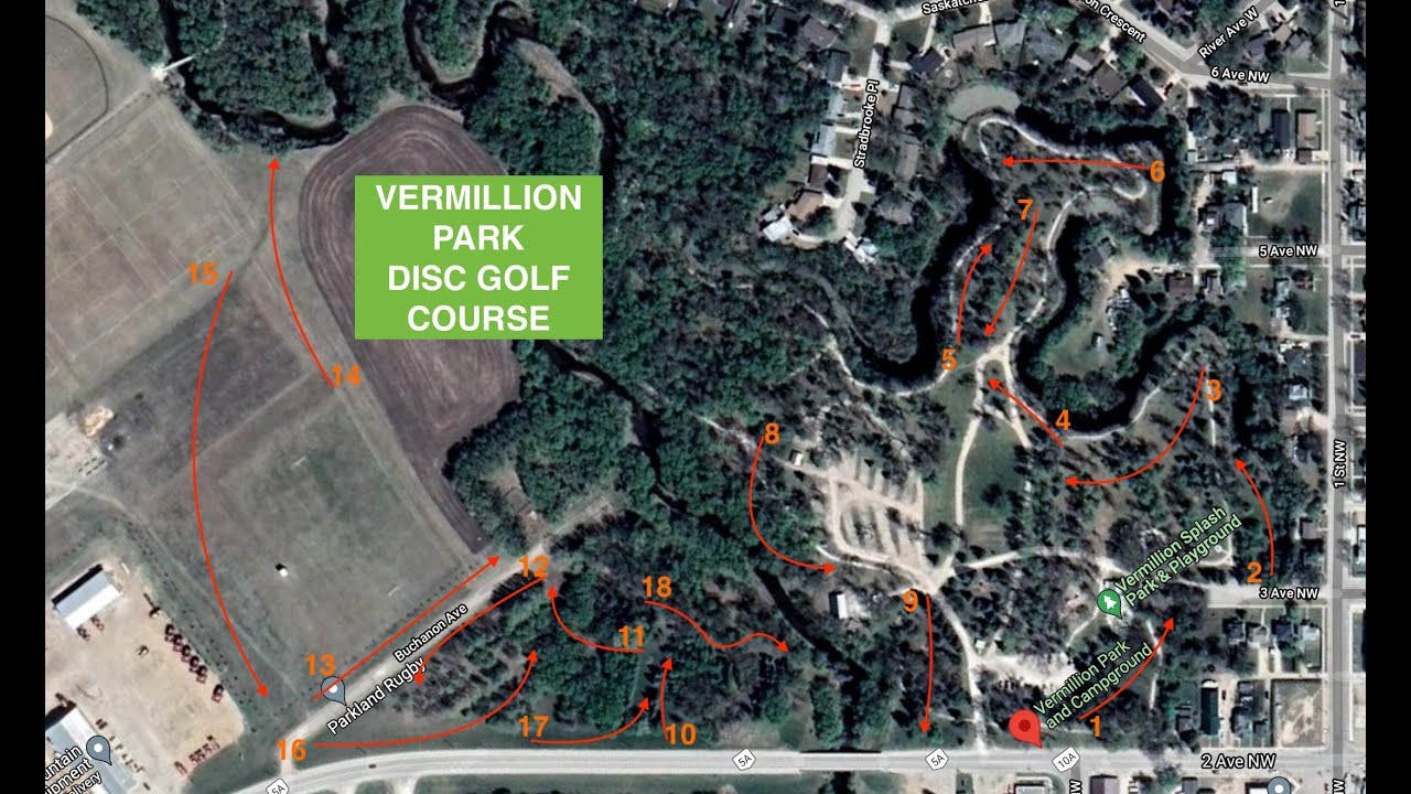 Vermillion Park Disc Golf Proposal YouTube