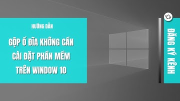 Gộp Ổ Đĩa Không Cần Cài Đặt Phần Mềm Trên Window 10. How To Extend Volume Partition Without Software