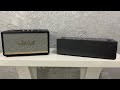 Marshall stanmore ii vs sony srsx9  prueba de sonido  audio test  bass  sound 