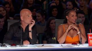 Richie the Barber Circus Clown Auditions Week 5 America's Got Talent 2016 Full Auditions