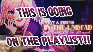 My Reaction To  Graveyard Shift - Calliope Mori ft. BOOGEY VOXX