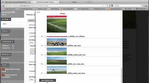 Lindsay CMS Basic Text & Image Editing Part 1