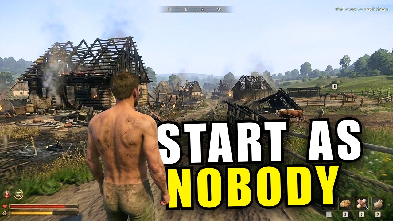 10 Single-Player Games Where You Start as Nobody