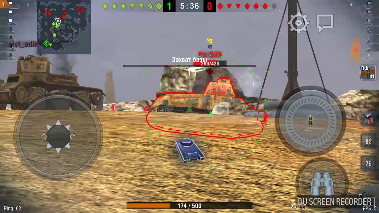 Worlds of tanks blitz играю на Gr.tr