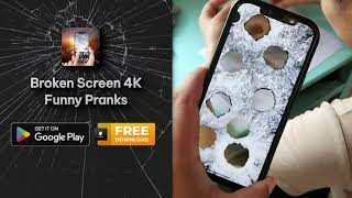 Broken Screen Prank. Download The App Now