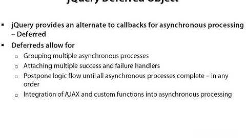 Using-j Query-Deferred-Objects (outline)