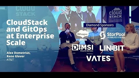 CloudStack and GitOps at Enterprise Scale | CloudStack Collaboration Conference 2023