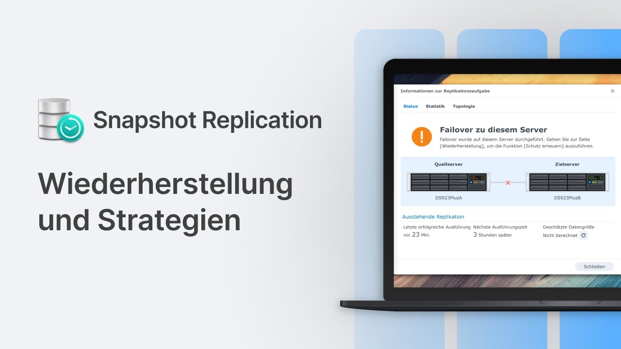 Snapshot Replication | Failover - Switchover - Strategien [Tutorial ...