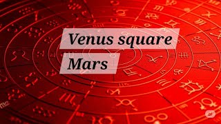 Venus square Mars [synastry aspect] @Synastryvenus Mars Sq Mars Synastry Aspect