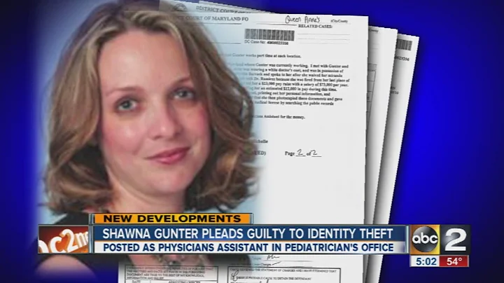 Shawna Gunter pleads guilty to identity theft