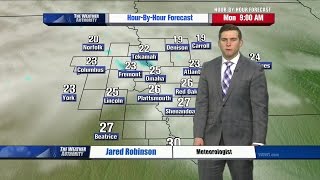 Jared Robinson's Hour by Hour Forecast to plan your day -- 7am Update