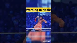 PAUL HEYMAN WARNING FOR RIDDLE VS ROMAN REIGNS UNDISPUTED CHAMPIONSHIP MATCH SMACKDOWN HIGHLIGHTS Resimi