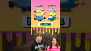 Original Vs. Current Character Designs