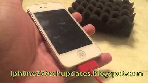 How to "Just Boot" a Tethered Jailbroken iPhone 4 3GS iPod Touch