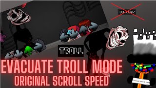 Beating Mr. Trololo Evacuate on TROLL mode with Original Scroll Speed (Friday Night Funkin)