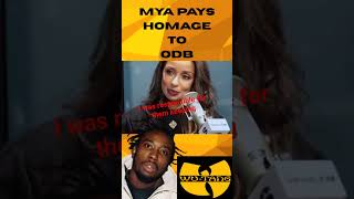 MYA GIVE ODB HIS FLOWERS #odb #wutangclan #brookyln #hiphop #rip #explore #explorepage #mya #fyp