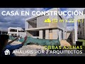 Casa 🏠 en CONSTRUCCIÓN !!! | [12 m] FRENTE* | Análisis por 2 Arquitectos👷‍♂️👷‍♀️ | OBRAS AJENAS