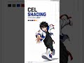 Drawing cel shading vs Drawing design