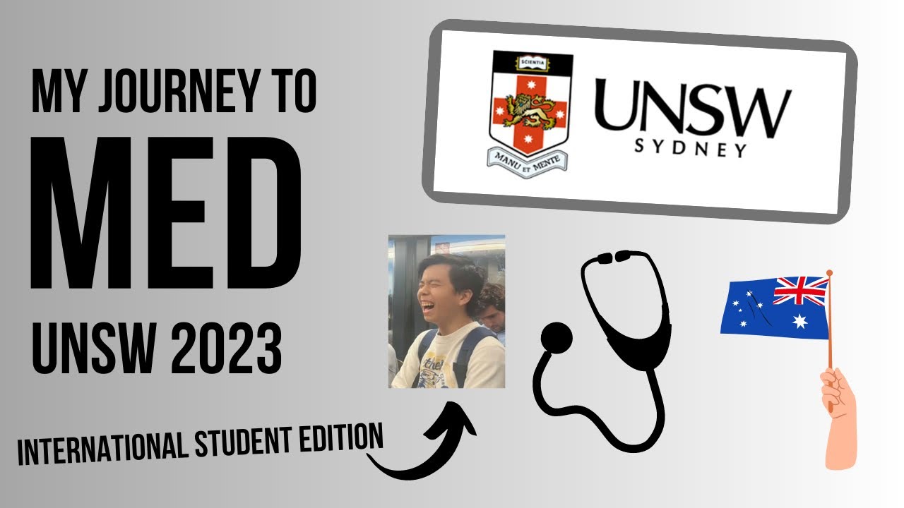 My Journey to UNSW Med 🩺 [International Student🇭🇰] - YouTube
