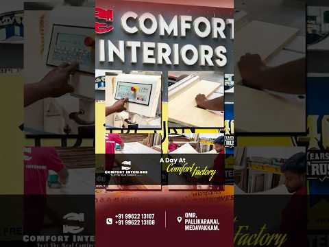 Every Beautiful Interior several Hard work in Progress 🔥 Factory  Production| Best Interiors Chennai