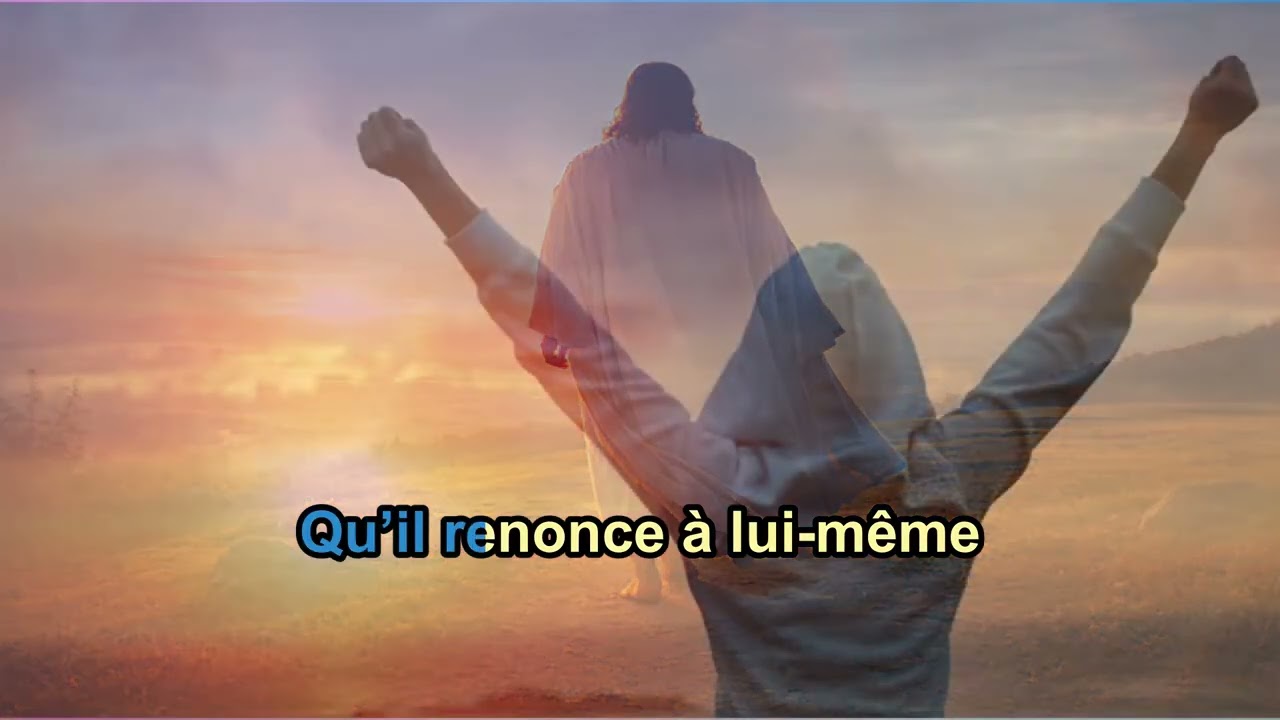 Je veux suivre Jésus