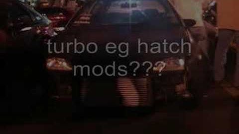 srt-4 vs. turbo eg hatch