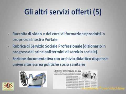 Portale di servizio sociale on line S.O.S