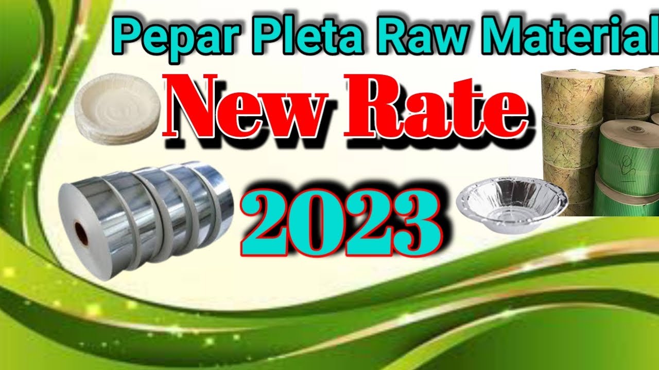 Pepar Pleta Raw Material New Rate 2023 How To New Rate Row Material 