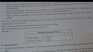 The following data e resillin for the your ending 31st March 2019, relating in Commet No. 2.