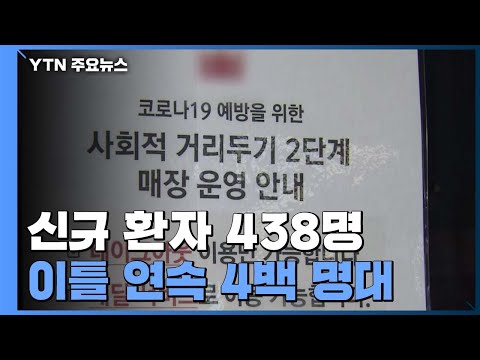 코로나19 신규 확진 이틀 연속 4백 명 대...&amp;quot;3차 유행 장기화 가능성&amp;quot; / YTN