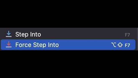 Debugger Basics in Intellij IDEA #4:  Step into and Force step into