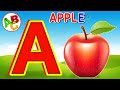 "A is for Apple, a-a-Apple" to "Z is for Zebra, z-z-Zebra." The ABC Phonics Song for Toddlers