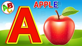 A Is For Apple, A-A-Apple To Z Is For Zebra, Z-Z-Zebra. The Abc Phonics Song For Toddlers