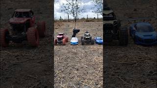 Monster truck &rc cars speed testing #toys #unboxing #shorts