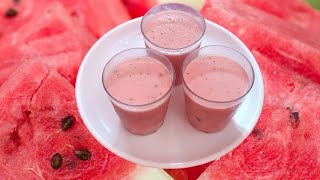 How to make Watermelon milkshake | तरबूज मिल्क शेक बनाने के आसान तरीके |Watermelon Smoothie |