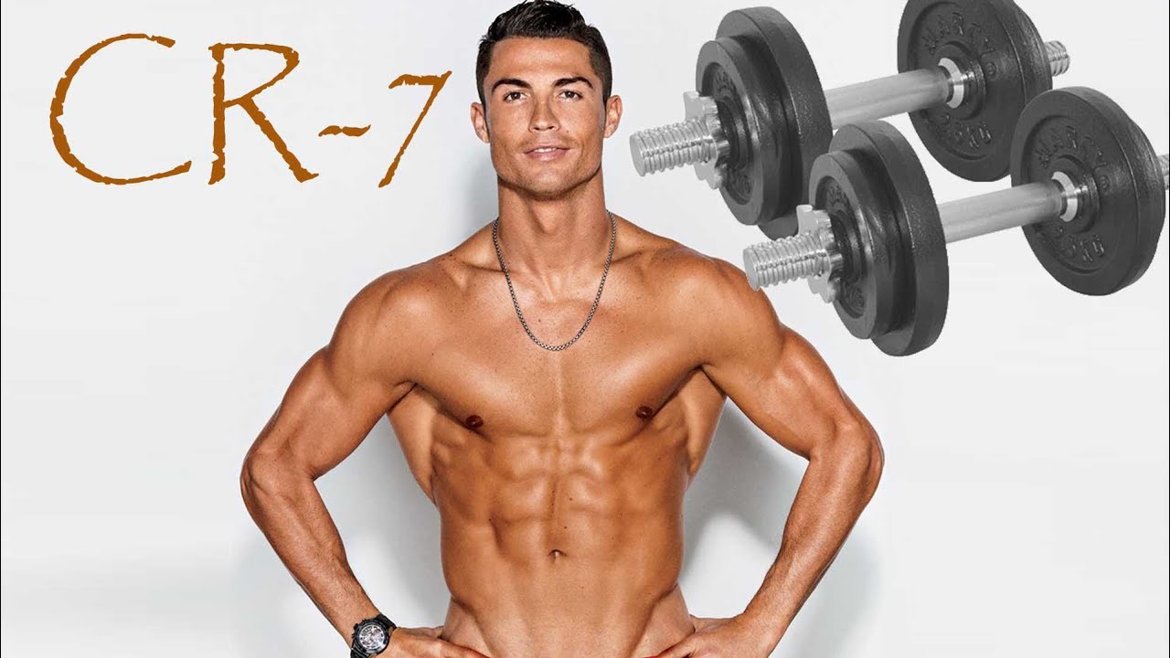 Cristiano Ronaldo In Gym For Fitness Training And Workout