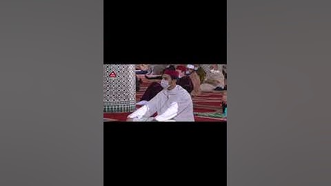 قراءة حزب الجمعة بمسجد محمد السادس بتامسنا ماتيسر من سورة أحزاب