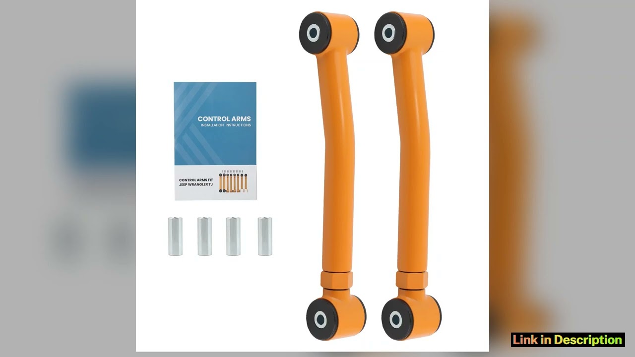 Front Lower Heavy Duty Adjustable Control Arm Set for Jeep Cherokee XJ 19842001 Latest Release