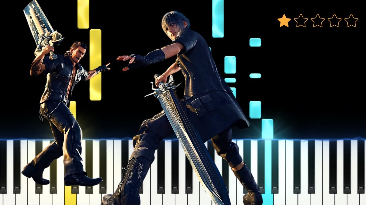 Final Fantasy XV Main Theme︱Easy Piano Tutorial