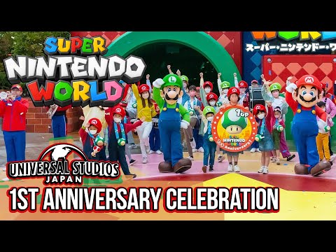 Super Nintendo World 1st Anniversary Celebration - Universal Studios Japan